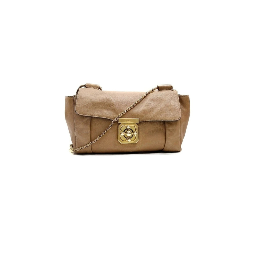 Chloe Crossbody bag Beige Leather